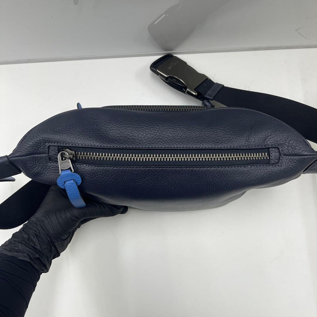 ☆コーチ ビジネスバッグ☆ショルダーバッグレザー 革 COACH ブラック 黒