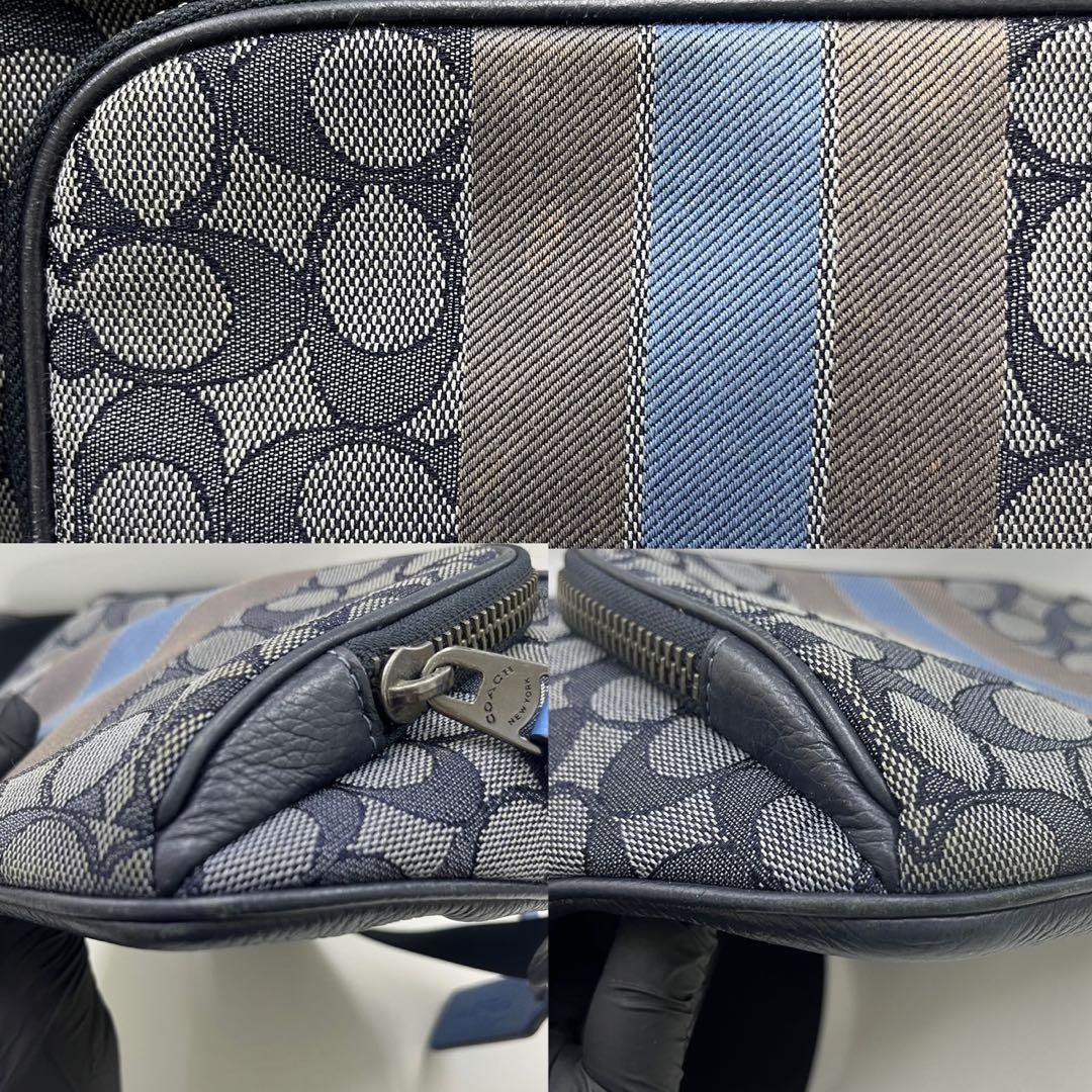 ☆コーチ ビジネスバッグ☆ショルダーバッグレザー 革 COACH ブラック 黒