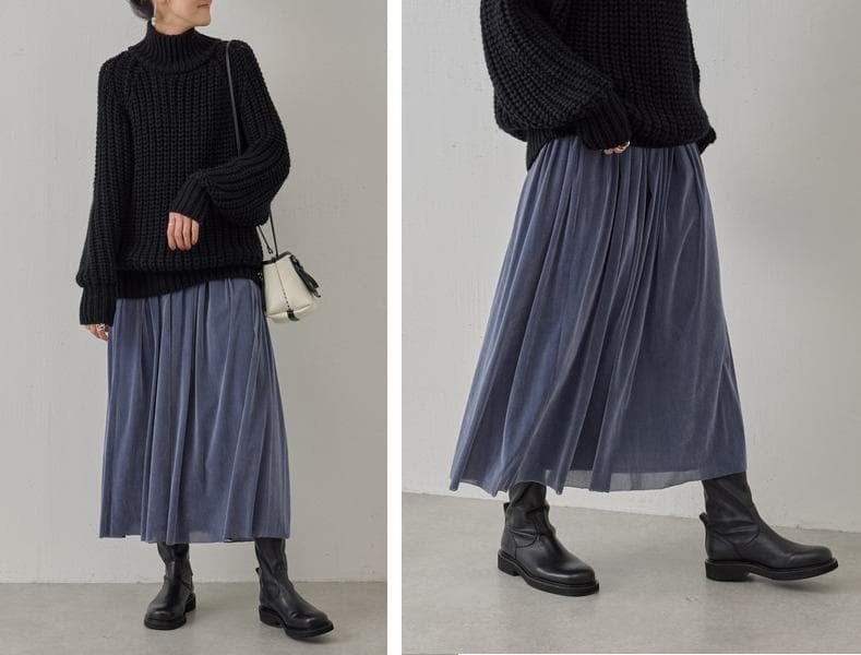 ギャザースカート　BEARDSLEY