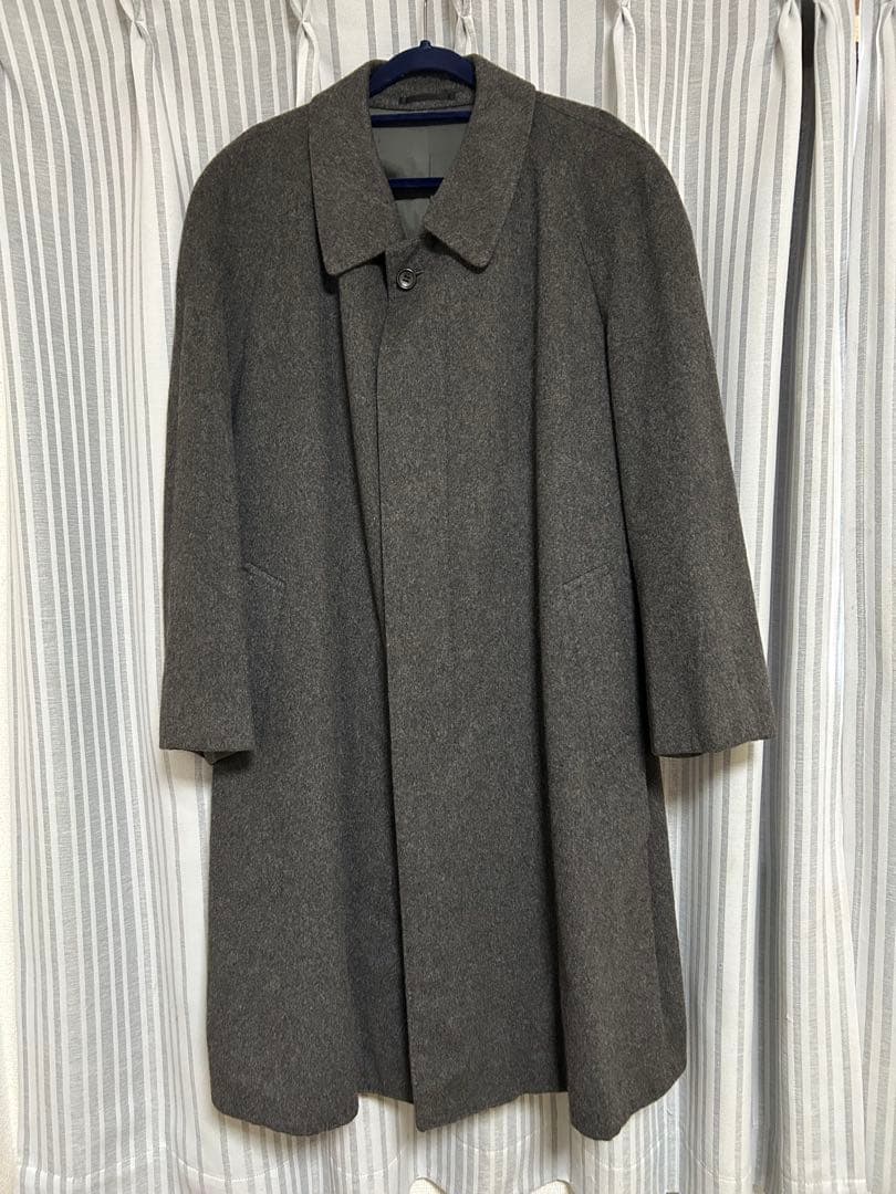 LANVIN クラシック カシミヤ100% ステンカラーコート - メルカリ