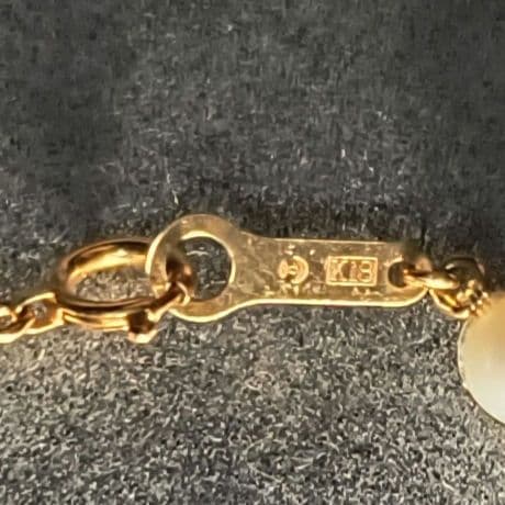 も*ん様 田崎真珠　ブレスレット　K18 三連