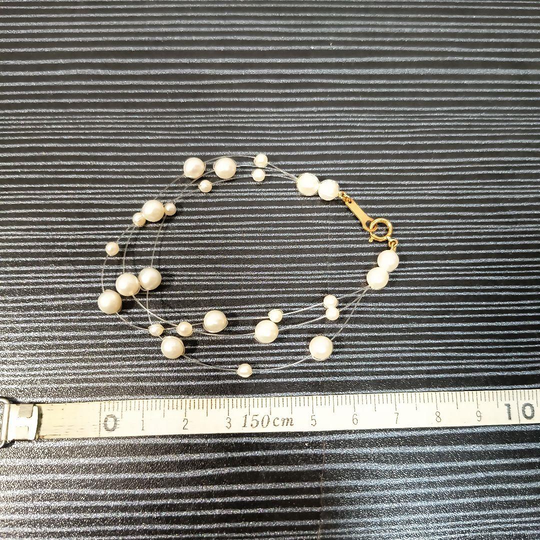 も*ん様 田崎真珠　ブレスレット　K18 三連