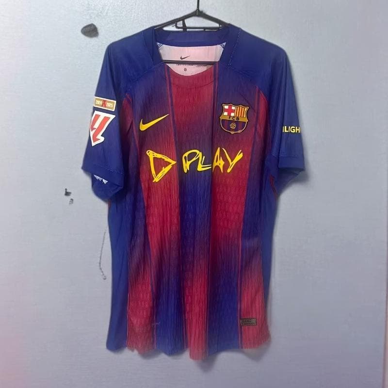 PEDRI 2026 バルセロナ ペドリ 8 半袖シャツ Ed Sheeran