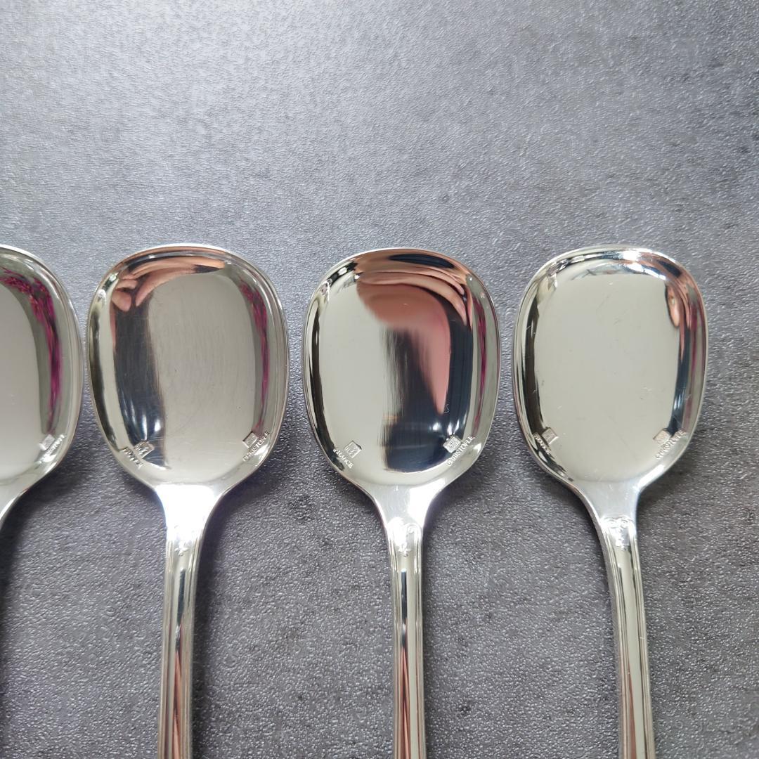 希少 美品 クリストフル マルメゾン アイスクリームスプーン 未開封