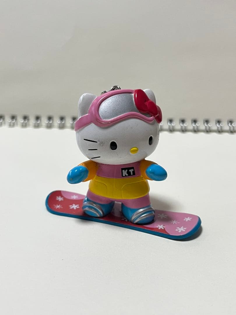 ハローキティ キティちゃん スノーボード キーホルダー 平成レトロ