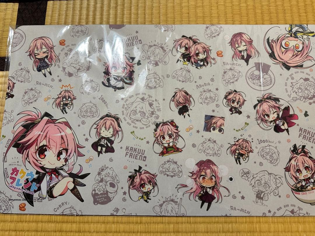 カクウフレンド こも輪 こもわた遥華 プレイマット - メルカリ