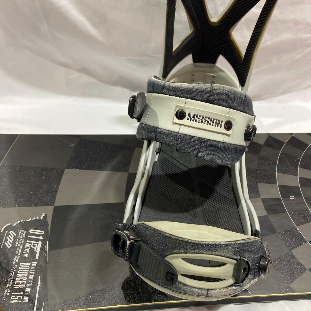 グラトリ 011 Artistic bouncer 154cm ×BURTON アウトレット