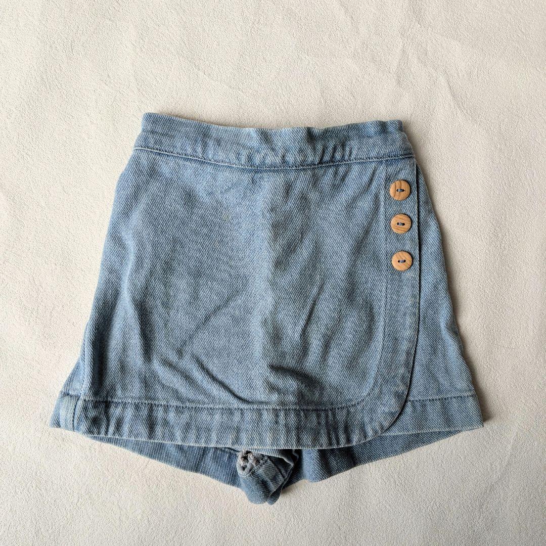 スカート soor ploom Olive Skort, Denim 3yr