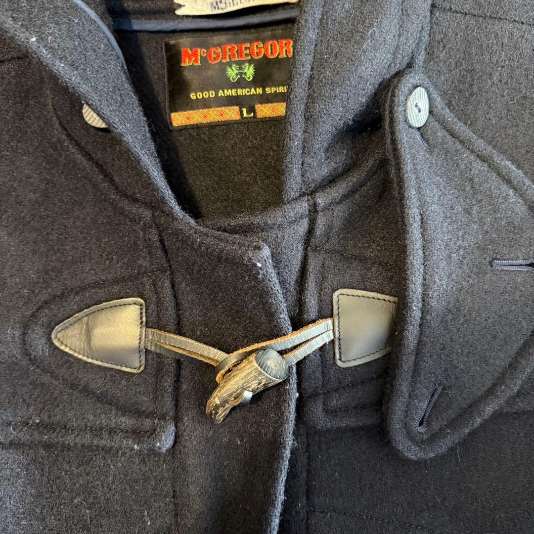 90sヴィンテージ マックレガー ウールダッフルコート ネイビー L 日本