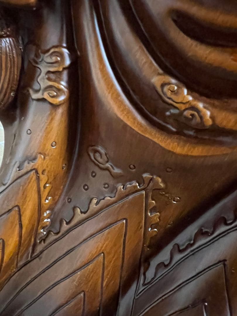 関羽の置物像 ナイフを持つ装飾 関羽/関羽ロング彫刻 家庭オフィス