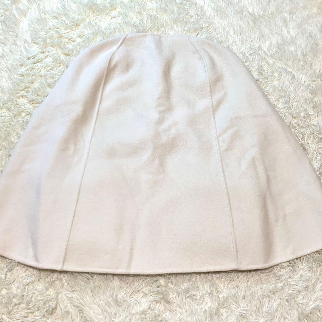 人気✨24AW セルフォード CELFORD ファーポケットケープジャケット 白