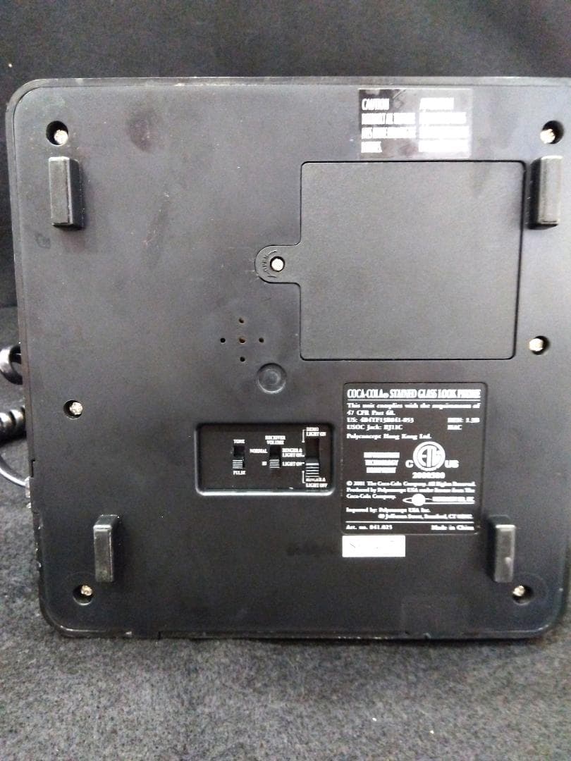 コカコーラ ステンドグラス調 ビンテージ Coca-Cola 電話機