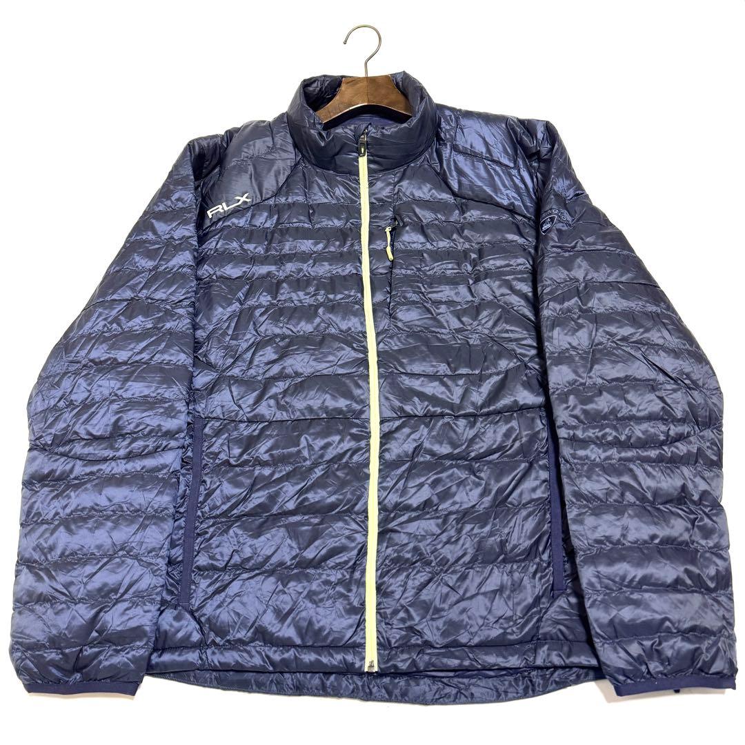 ꧁超希少XXL꧂ RLX ラルフローレン パッカブル 中綿ジャケット ネイビー