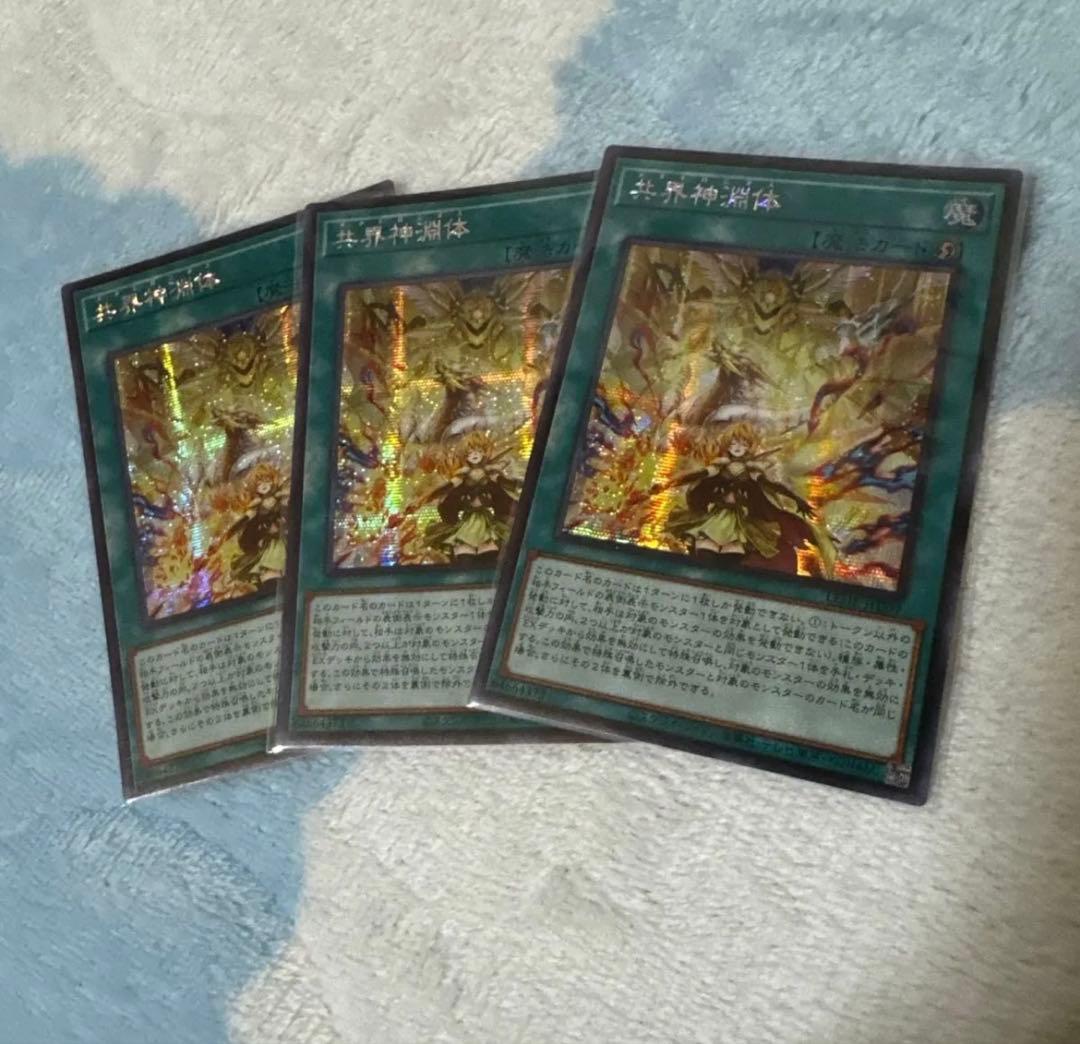 遊戯王 共界神淵体 アジア版 シークレット 亜シク - メルカリ