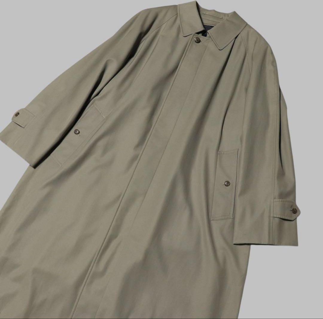 極美品★BURBERRY★ステンカラーコート★ノバチェック 中綿ライナー★とろみ