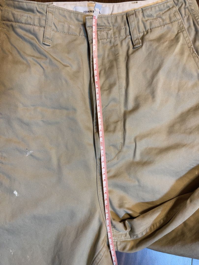 フレームワーク JOHNBULL チノパン サイズ