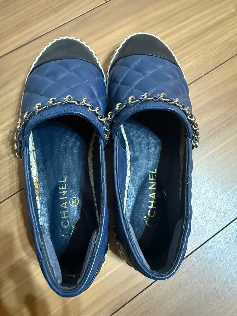 CHANEL シャネル　エスパドリーユ　36