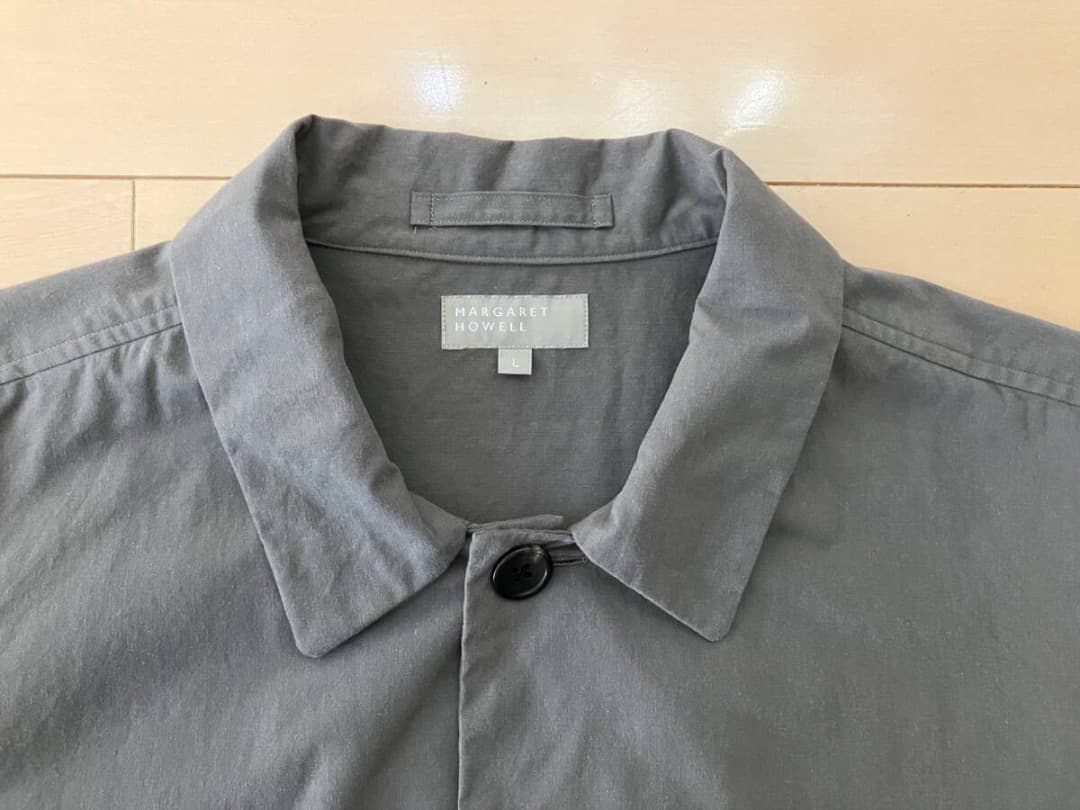 マーガレットハウエル コート ハーフコート L ブラウン