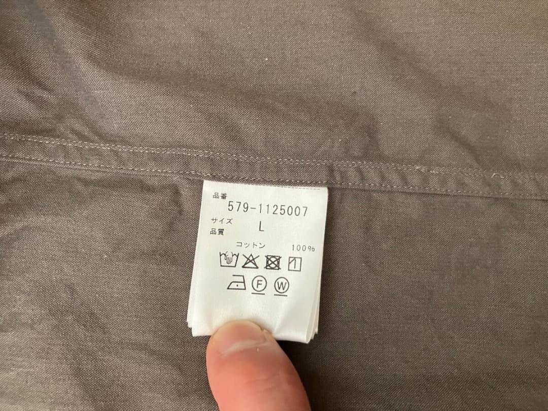 マーガレットハウエル コート ハーフコート L ブラウン