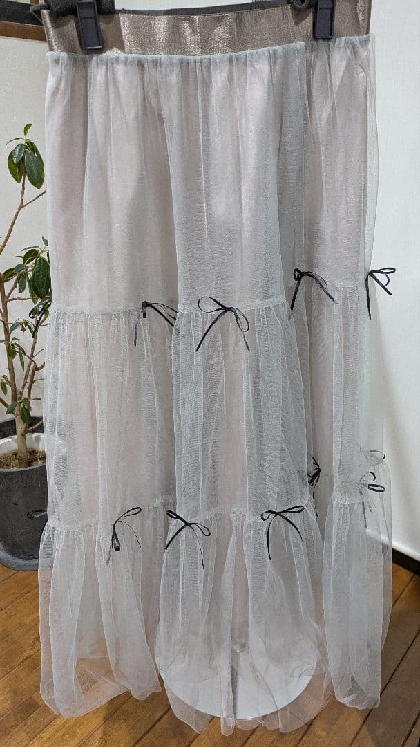 ラブテックボンボン　最強愛されメニーリボンチュールティアードスカートPS