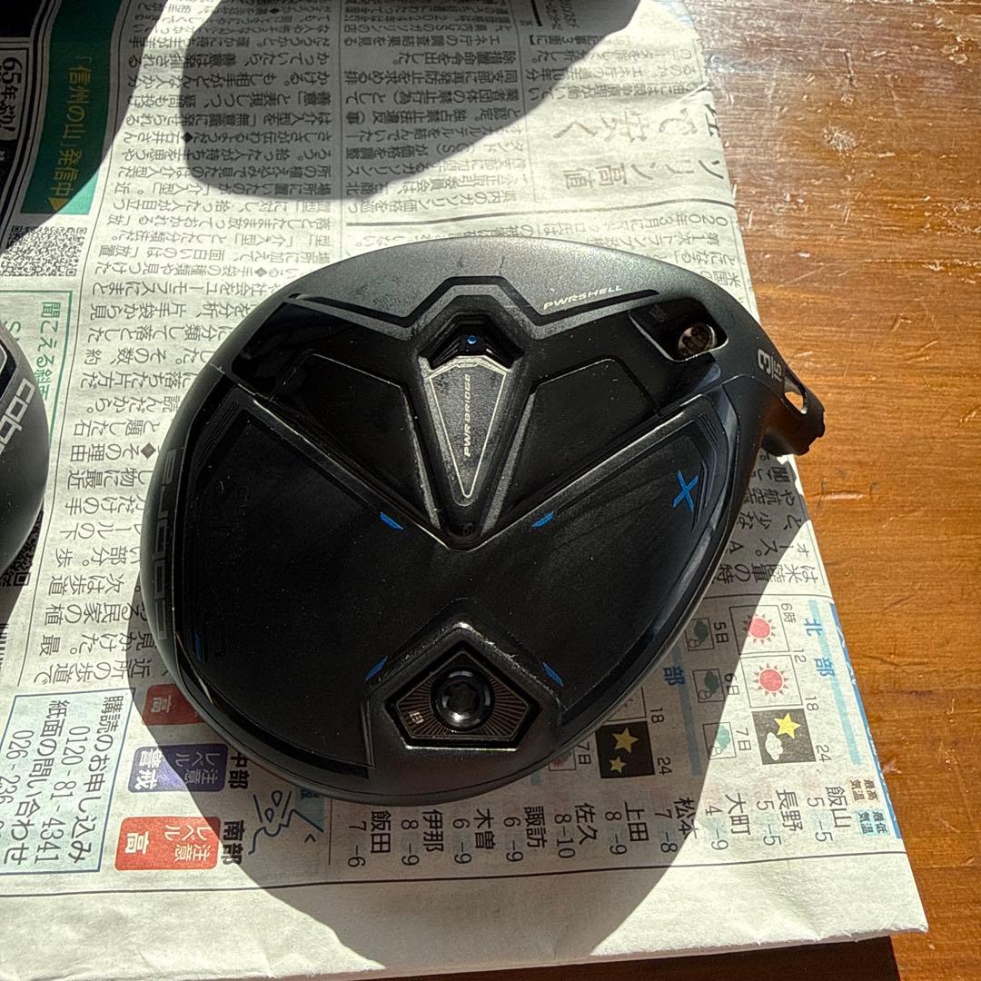 コブラダークスピードX FWセット　3w (15度) 5w (18度) ヘッド