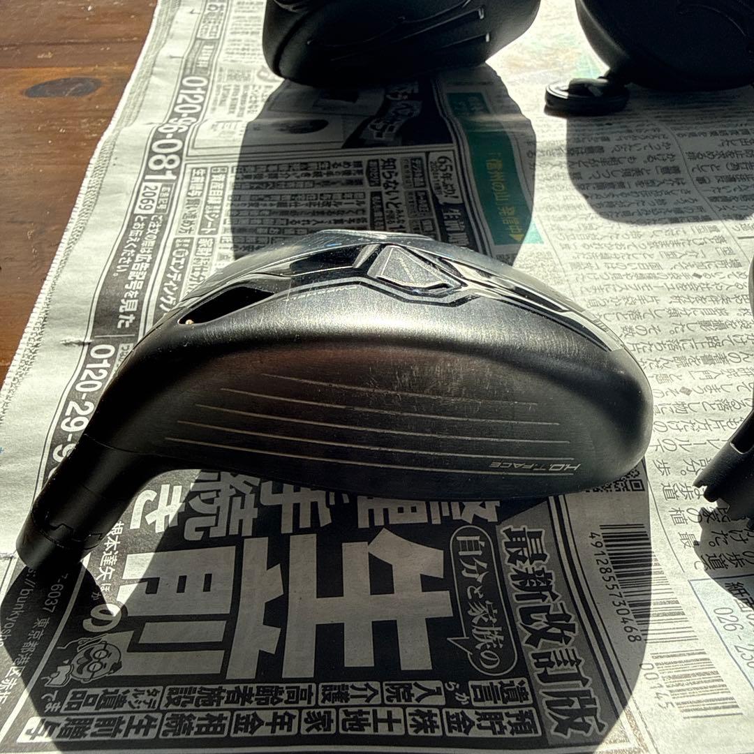 コブラダークスピードX FWセット　3w (15度) 5w (18度) ヘッド