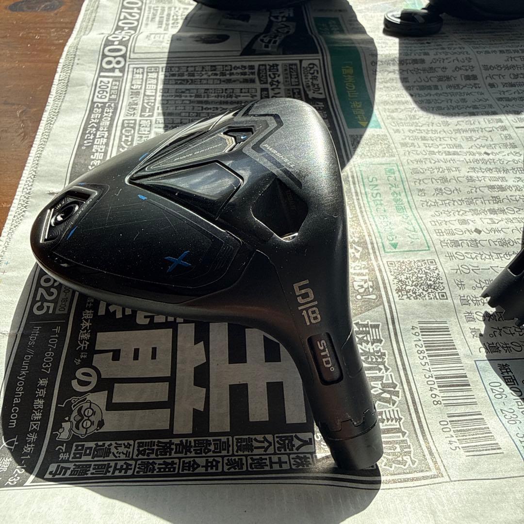 コブラダークスピードX FWセット　3w (15度) 5w (18度) ヘッド