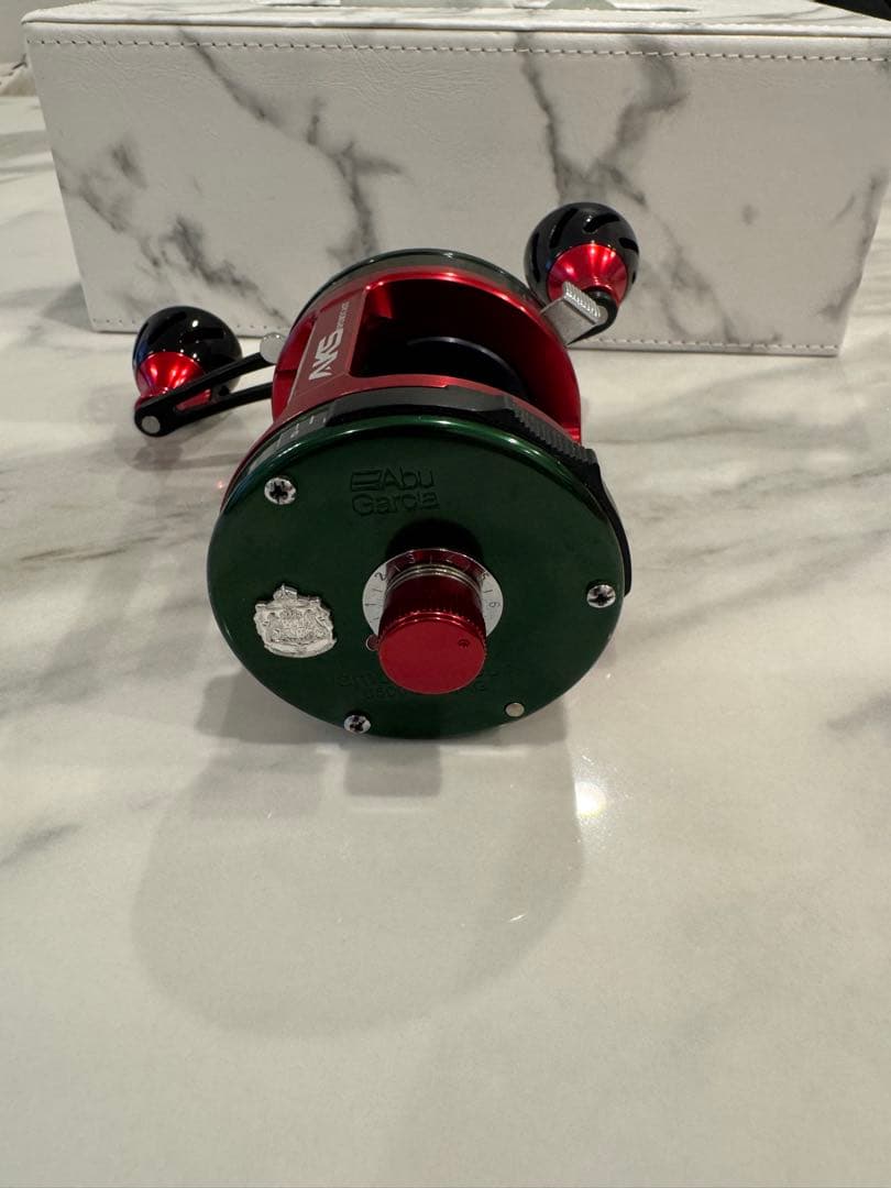 アブ6500CS MAG レア　AKSフレーム付きカゴ釣り