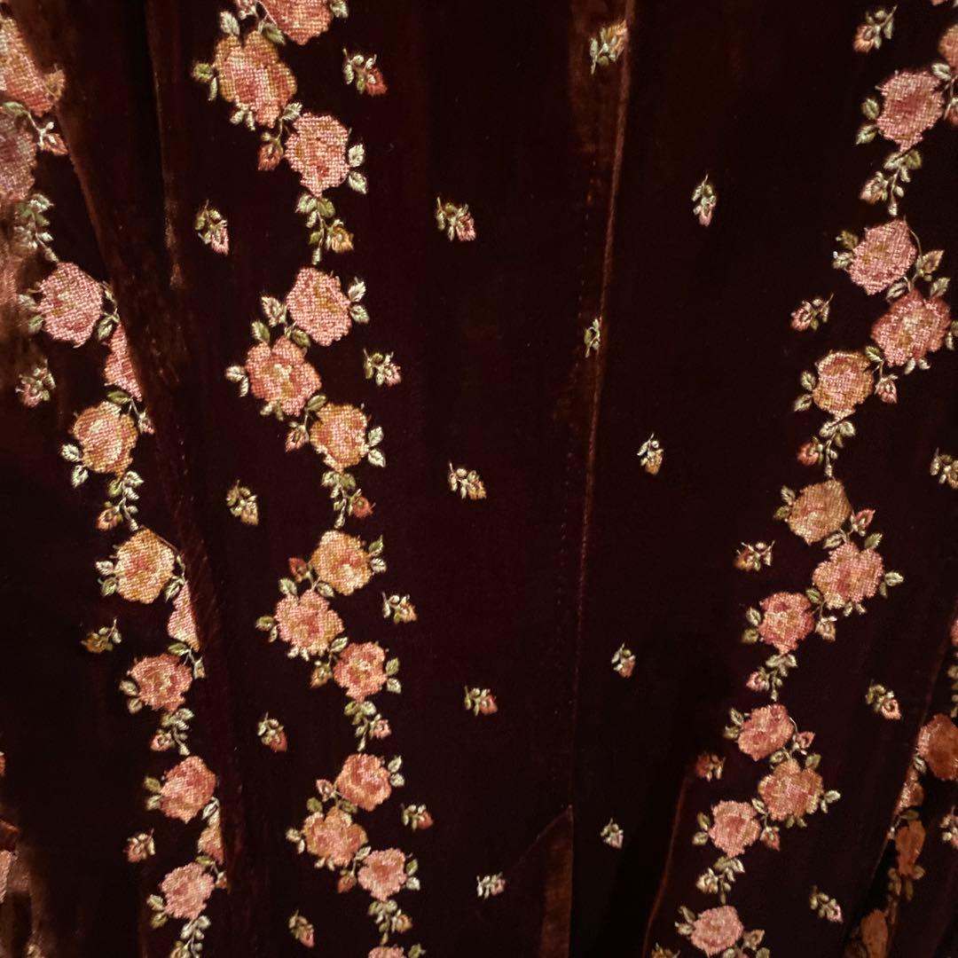 ブラウン ベルベット ジャケット　コート　paul smith ポールスミス