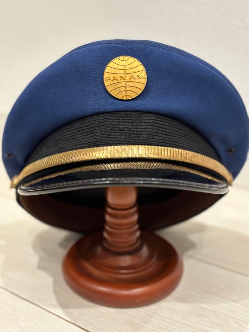PAN AM パンナム ヴィンテージ 当時の地上職員のキャップ