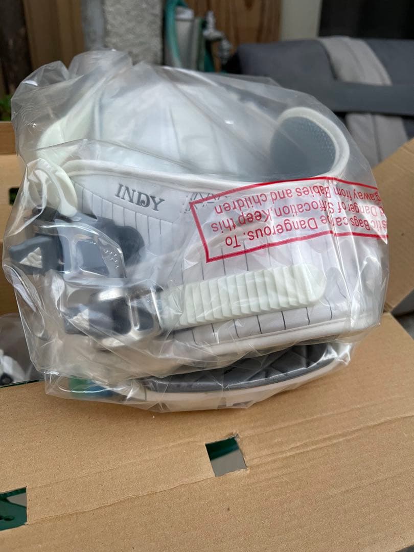 <未使用>K2 ケーツー　INDY スノーボードビンディング ホワイト