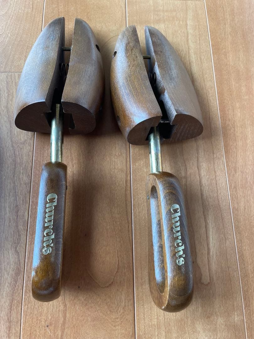 美品3都市】旧チャーチ ディプロマット 黒 65F 純正シューツリー