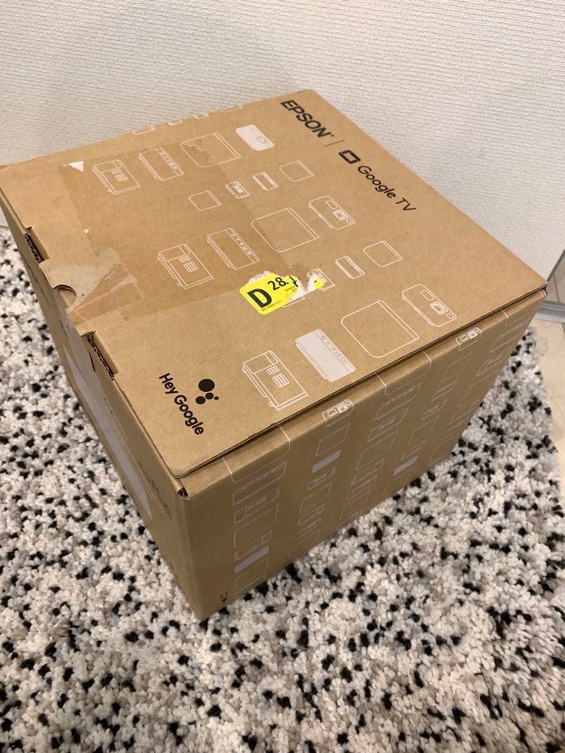 み*か様 EPSON　ホームプロジェクター dreamio EF-21W 動作確