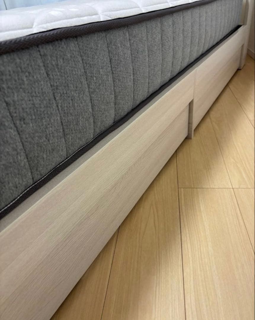 引き出し付きセミダブルフレーム　12/25まで値下げ12500円→8900円