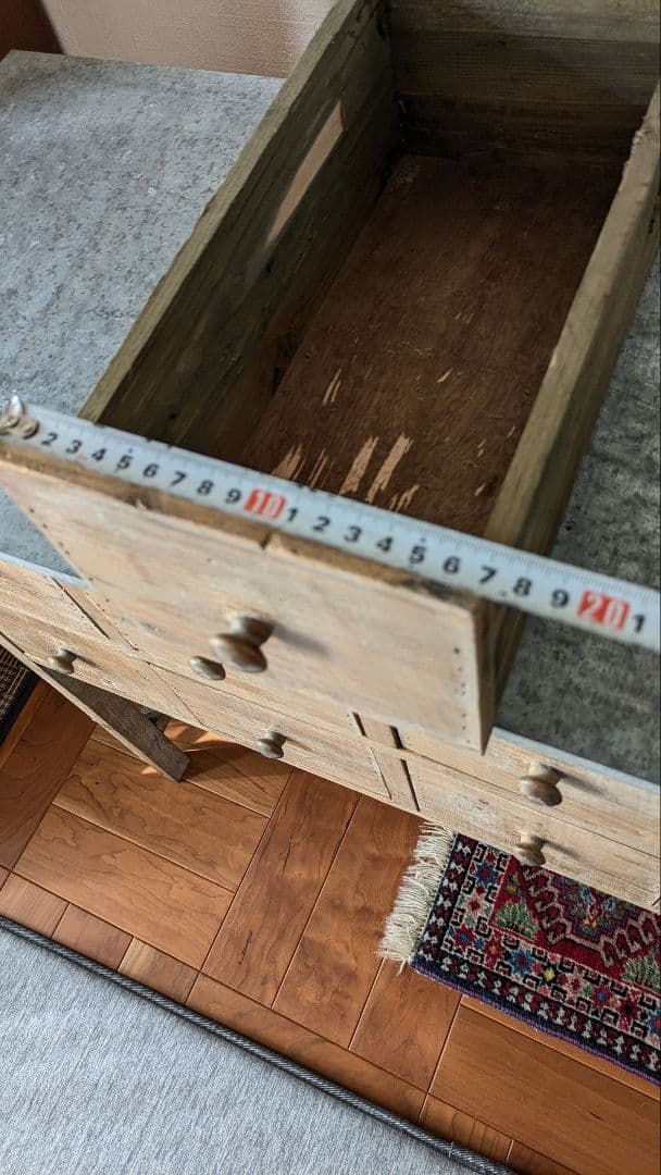 最終お値下げアンティーク風キャビネット　ディスプレイ棚