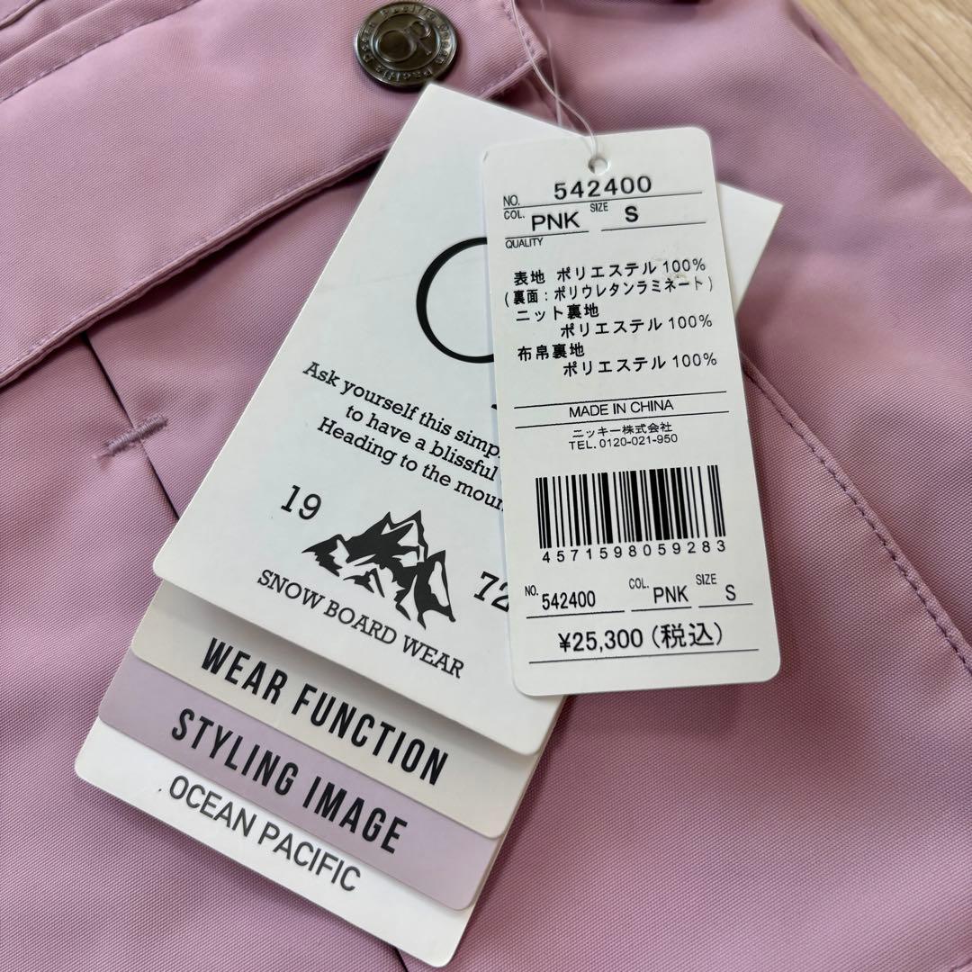 新品 OP スノーボード ウェア ★ジャケットのみ★ Sサイズ　ピンク