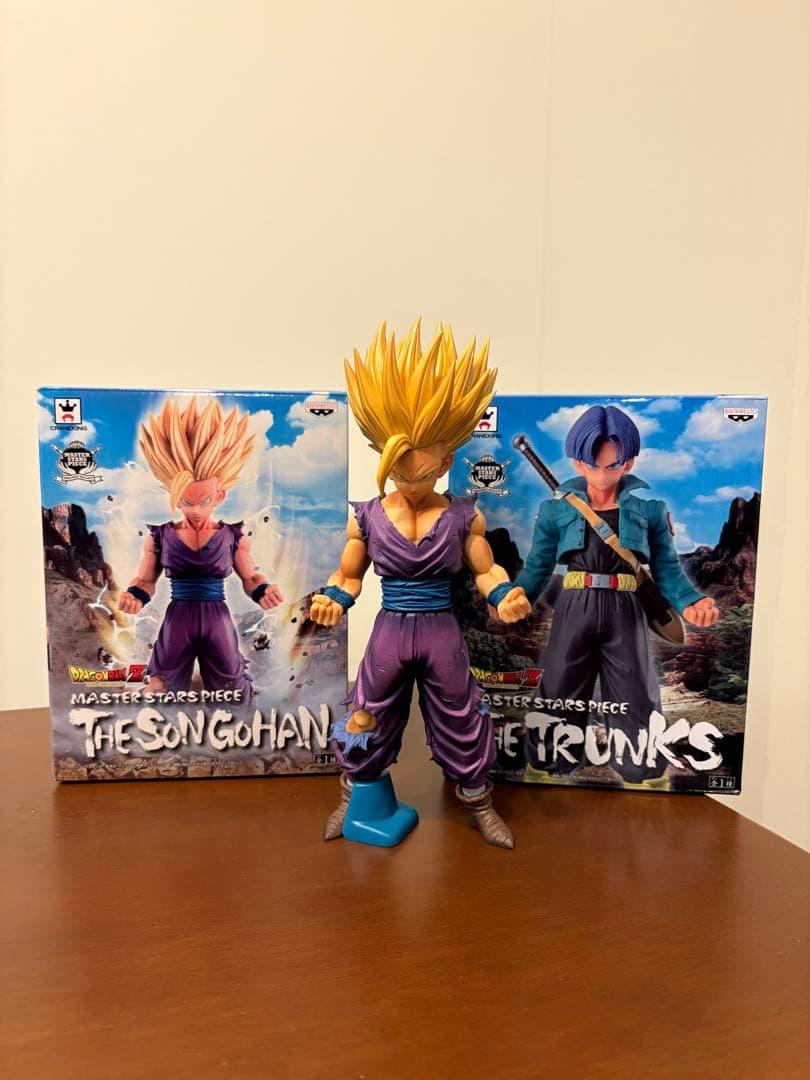 ドラゴンボール 孫悟飯 トランクスMSP フィギュアセット - メルカリ