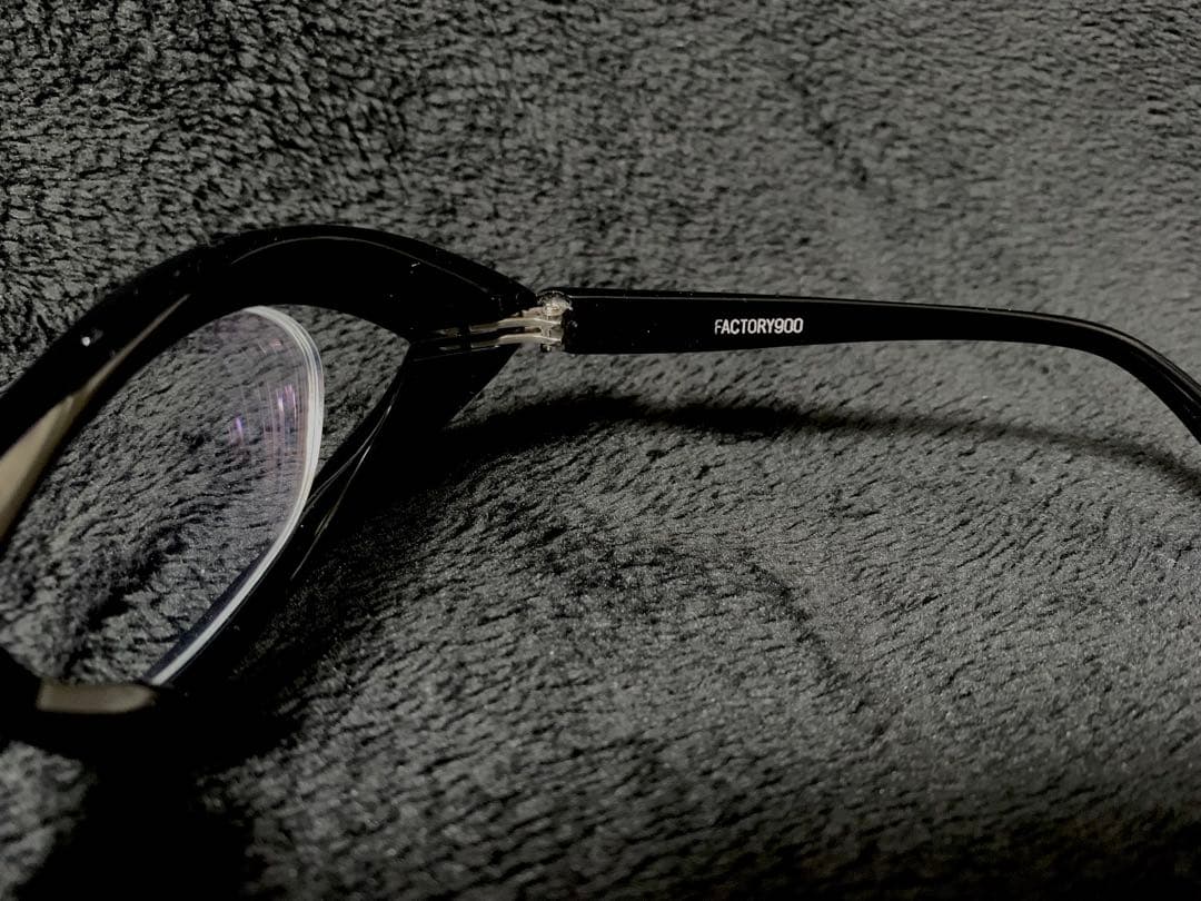 FA-241 FACTORY900 黒 (度ありとなしレンズ付) ケース付き