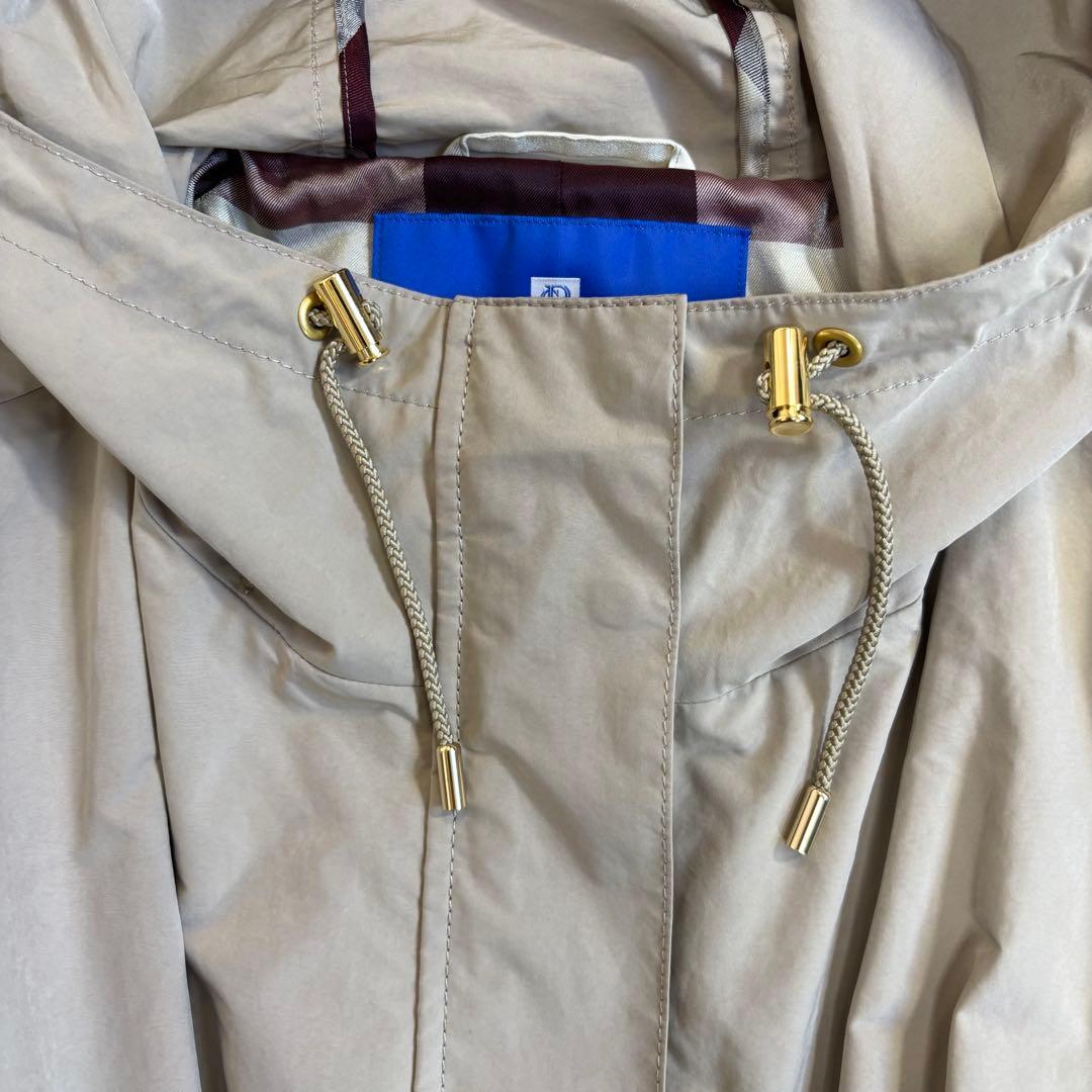 ブルーレーベルクレストブリッジ モッズコート ノバチェック ライト