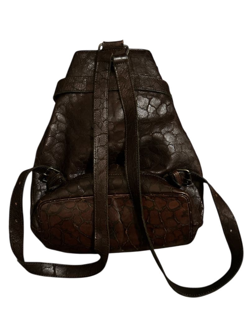 JEAN PAUL GAULTIER クロコダイル型押しリュック