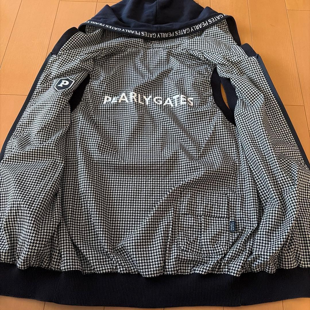 パーリーゲイツフード付きレディースベスト