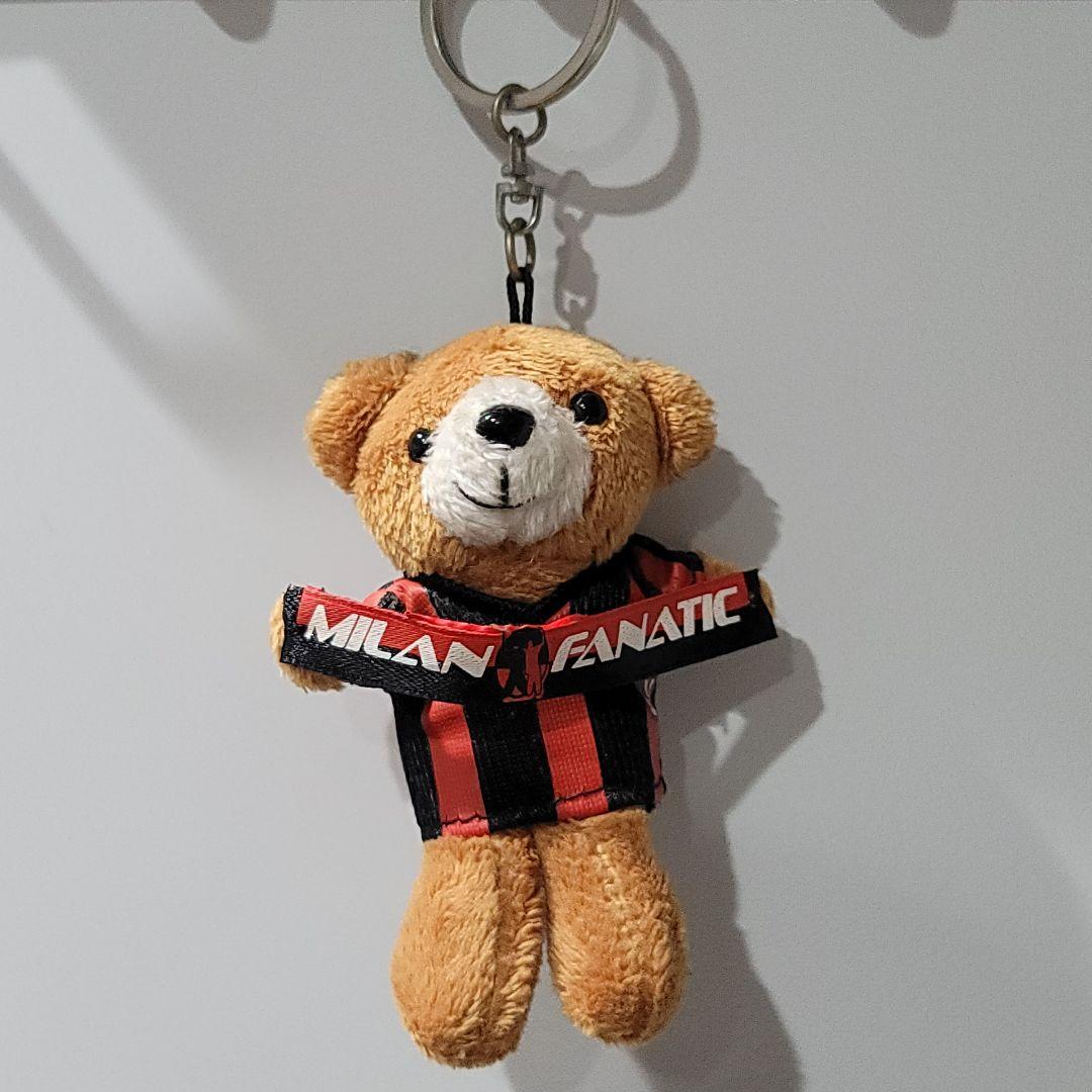 ACミラン テディベア キーリング 7番 サッカー イタリア セリエA