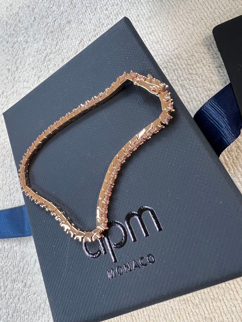 【apm MONACO 】ローズゴールドブレスレット ギフトボックス付き