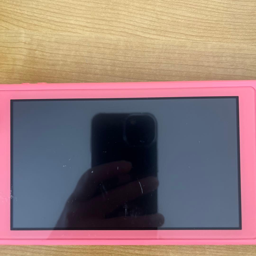 Nintendo Switch Lite ピンク 本体 充電器付き - メルカリ