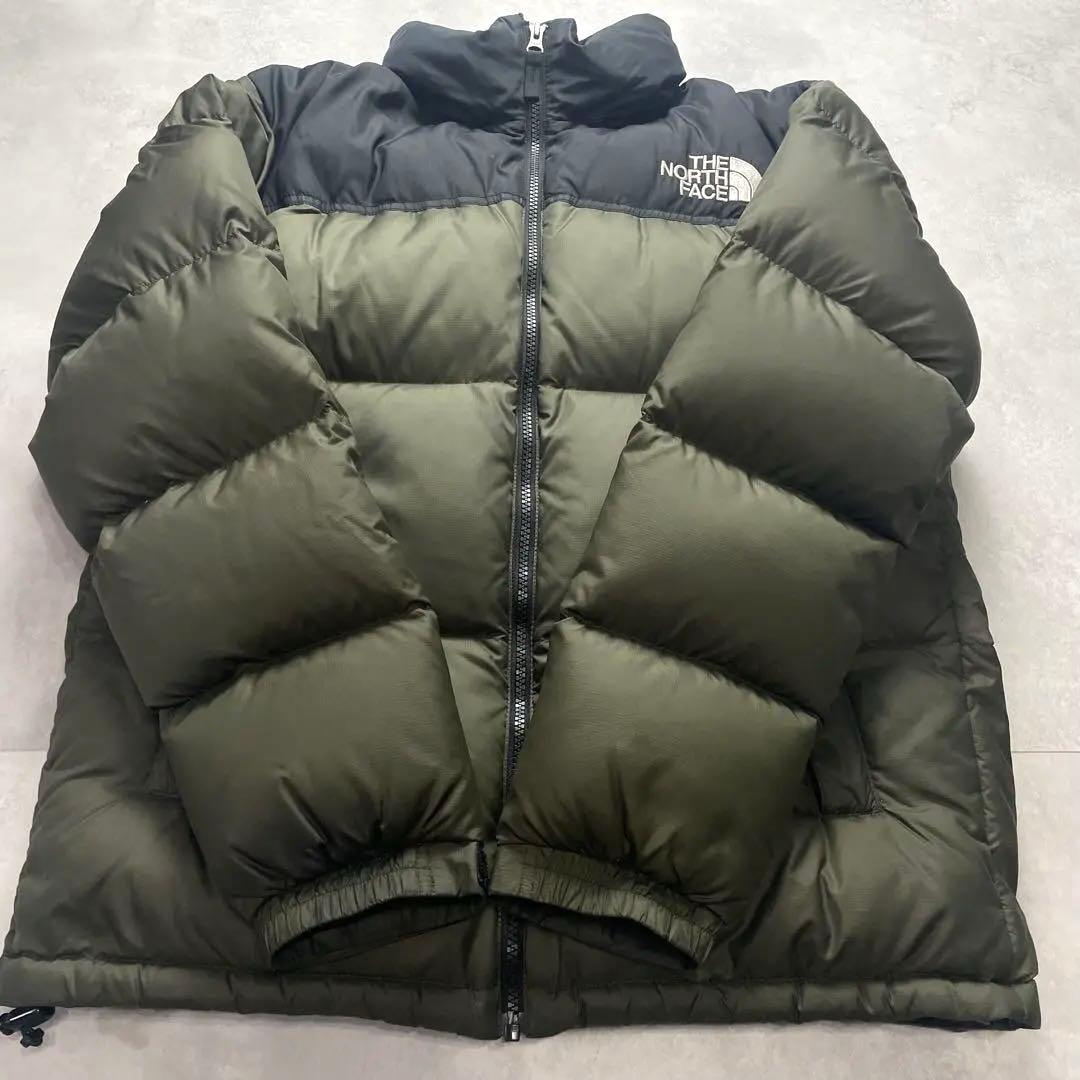 希少✨人気/Lサイズ✨THE NORTH FACE ヌプシダウン カーキブラック