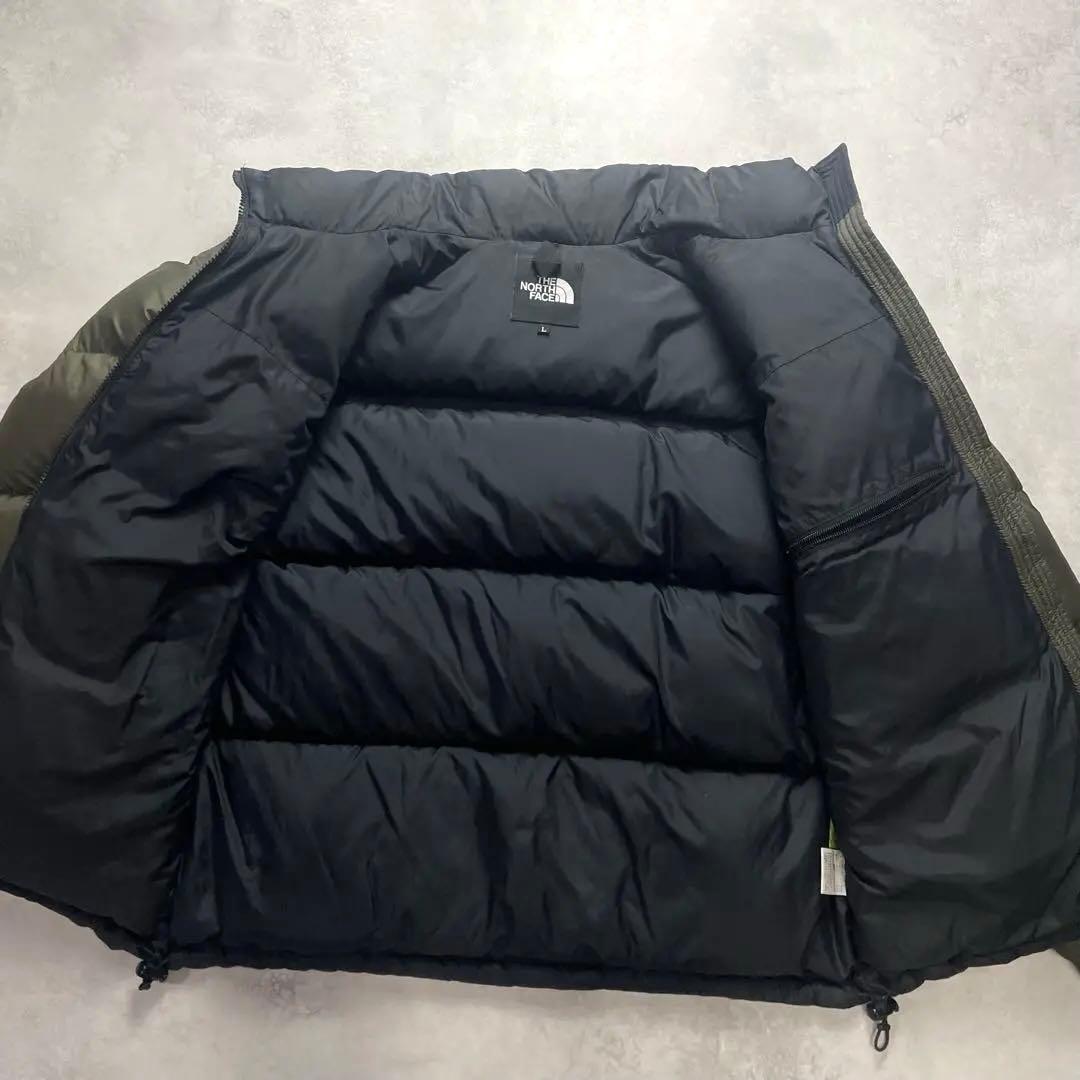 希少✨人気/Lサイズ✨THE NORTH FACE ヌプシダウン カーキブラック