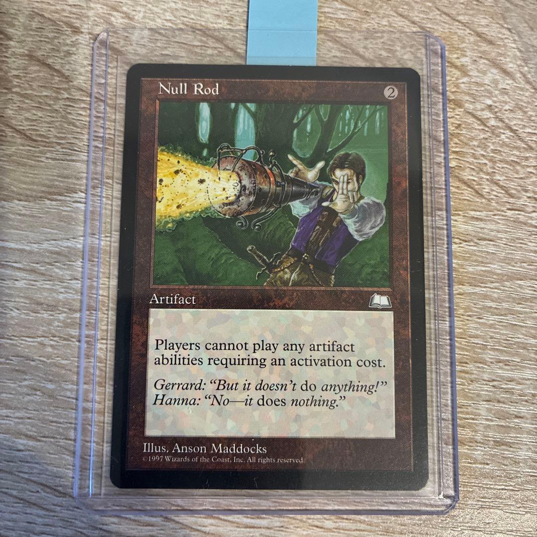 無のロッド Null Rod 無のロッド⁄Null Rod 英語版 WTH MTG 無