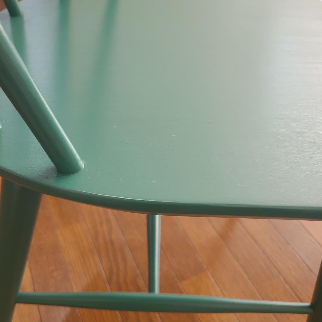 【美品】unico KOTONA ハイバックチェア グリーン