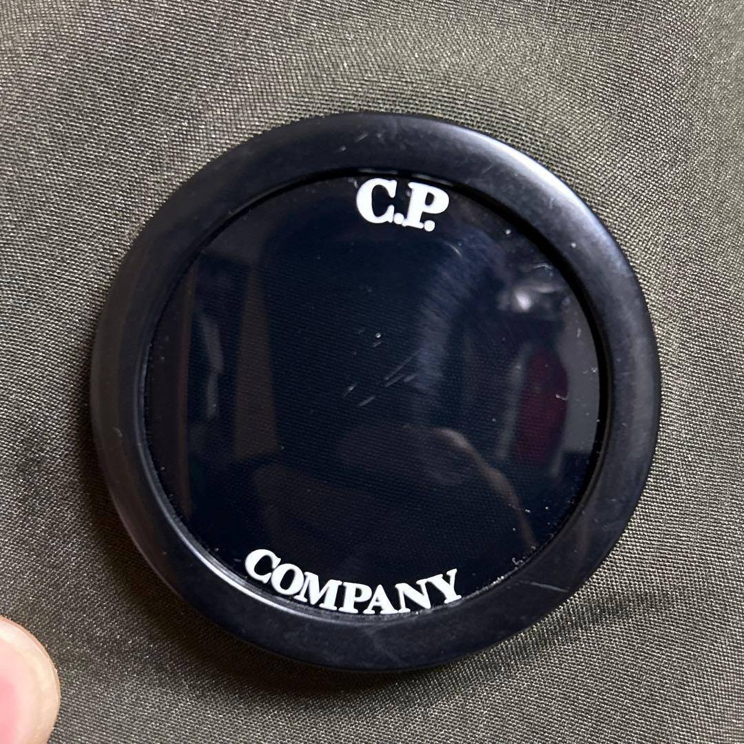 C.P.company　レンズ付きソフトシェルモッズコート 48 グリーン