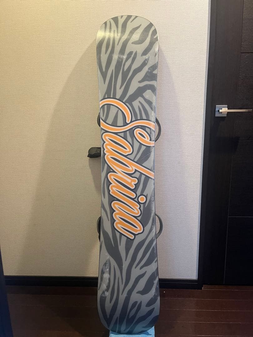 サブリナ スノーボード フラックスビンディング付き ジュ